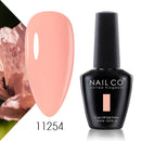 NAILCO 15ml Camel Coffee Chocolate Brown Colors Series Gel Nail Varnish DIY Gel Polish Nail Art Manicure Gellak Design Lacquer