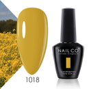 NAILCO 15ml Camel Coffee Chocolate Brown Colors Series Gel Nail Varnish DIY Gel Polish Nail Art Manicure Gellak Design Lacquer