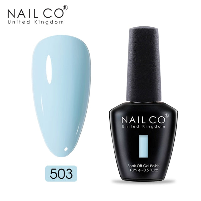 NAILCO 15ml Camel Coffee Chocolate Brown Colors Series Gel Nail Varnish DIY Gel Polish Nail Art Manicure Gellak Design Lacquer