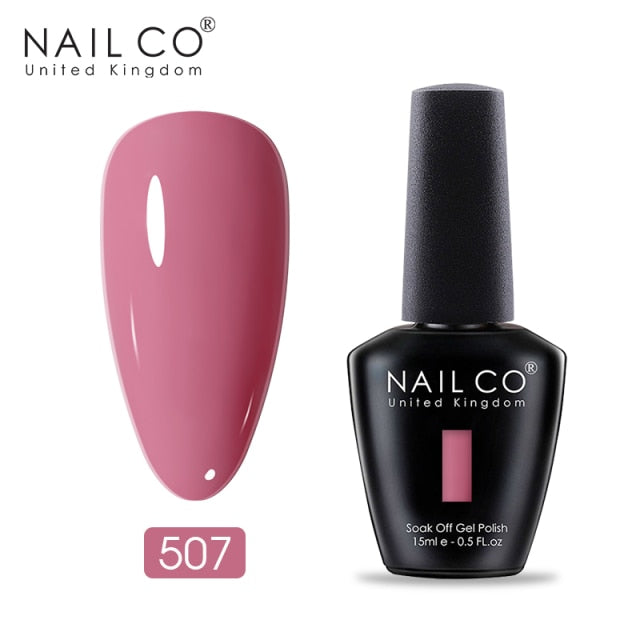 NAILCO 15ml Camel Coffee Chocolate Brown Colors Series Gel Nail Varnish DIY Gel Polish Nail Art Manicure Gellak Design Lacquer