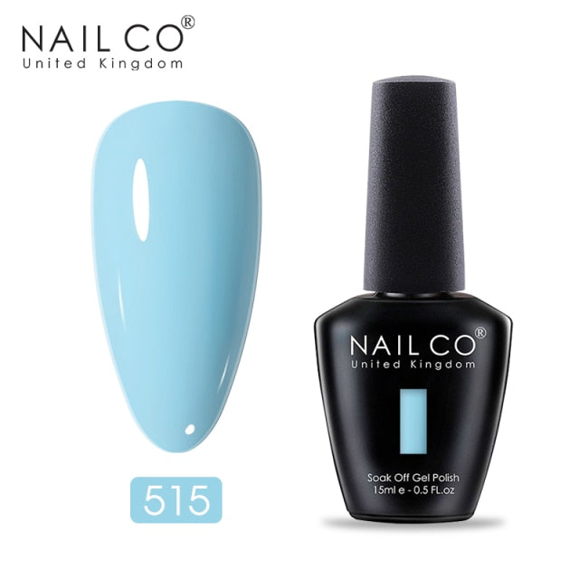 NAILCO 15ml Camel Coffee Chocolate Brown Colors Series Gel Nail Varnish DIY Gel Polish Nail Art Manicure Gellak Design Lacquer