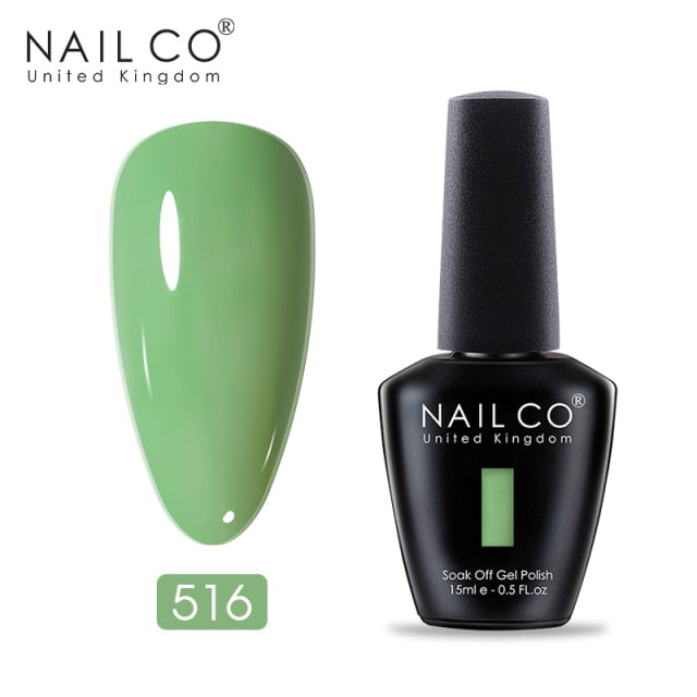 NAILCO 15ml Camel Coffee Chocolate Brown Colors Series Gel Nail Varnish DIY Gel Polish Nail Art Manicure Gellak Design Lacquer