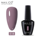 NAILCO 15ml Camel Coffee Chocolate Brown Colors Series Gel Nail Varnish DIY Gel Polish Nail Art Manicure Gellak Design Lacquer