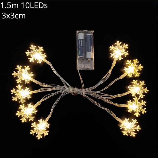 1.5m 10Led Halloween Pumpkin Ghost Skeletons Bat Spider Led Light String Festival Bar Home Party Decor Christmas Ornament