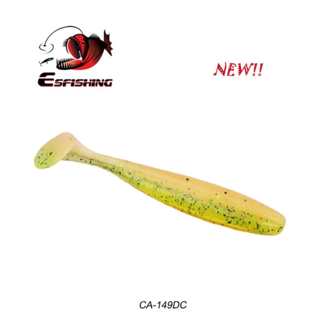 ESFISHING Fishing Lures Soft Bait ES Easy Shiner 50mm 76 100 125 150 180mm Big Trout Baits Lure Crankbait Iscas Artificial Pesca