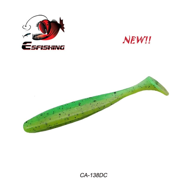 ESFISHING Fishing Lures Soft Bait ES Easy Shiner 50mm 76 100 125 150 180mm Big Trout Baits Lure Crankbait Iscas Artificial Pesca