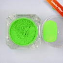 12 Boxes/Set Lasting Neon Phosphor UV Reactive Fluorenscence Sugar Nail Powder Pigment Dust Glitters Powder Decorations