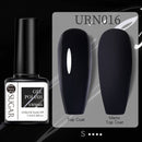 UR SUGAR 7.5ml Black White Red Glitter Color Gel Nail Polish Matte Gel Semi Permanent UV LED Lamp Nail Gel Need Matte Top Coat