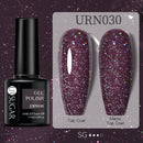 UR SUGAR 7.5ml Black White Red Glitter Color Gel Nail Polish Matte Gel Semi Permanent UV LED Lamp Nail Gel Need Matte Top Coat