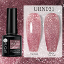 UR SUGAR 7.5ml Black White Red Glitter Color Gel Nail Polish Matte Gel Semi Permanent UV LED Lamp Nail Gel Need Matte Top Coat