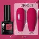 UR SUGAR 7.5ml Black White Red Glitter Color Gel Nail Polish Matte Gel Semi Permanent UV LED Lamp Nail Gel Need Matte Top Coat