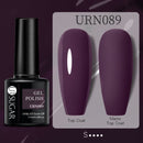 UR SUGAR 7.5ml Black White Red Glitter Color Gel Nail Polish Matte Gel Semi Permanent UV LED Lamp Nail Gel Need Matte Top Coat