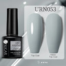 UR SUGAR 7.5ml Black White Red Glitter Color Gel Nail Polish Matte Gel Semi Permanent UV LED Lamp Nail Gel Need Matte Top Coat