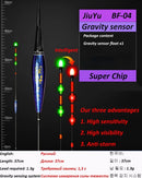 JiuYu Nano Smart Led Fishing Float Highly Sensitive Fish Bite Remind Buoy Gravity Sensor Glowing Electric Night Without Battery