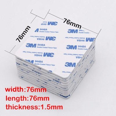 Super Strong 3M Double Sided Adhesive Foam Tape Mounting Fixing Pad Self Adhesive Dots Two Sides Mounting Sticky Tape 10-100pcs