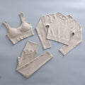 Seamless Woman Sportswear Yoga Sets Workout Sports Bra Gym Clothing High Waist Legging Fitness Women Tracksuit Athletic Outfits