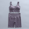 Seamless Woman Sportswear Yoga Sets Workout Sports Bra Gym Clothing High Waist Legging Fitness Women Tracksuit Athletic Outfits