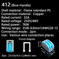 Mini Fast Wire Cable Connectors Universal Compact Conductor Spring Splicing Wiring Connector Push-in Terminal Block SPL-2/3 212