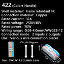 Mini Fast Wire Cable Connectors Universal Compact Conductor Spring Splicing Wiring Connector Push-in Terminal Block SPL-2/3 212
