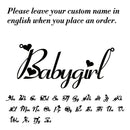Lemegeton Personalized Custom Name Bracelet For Women Baby Girls Jewelry Gold Color Stainless Steel Chain Bracelets Christmas
