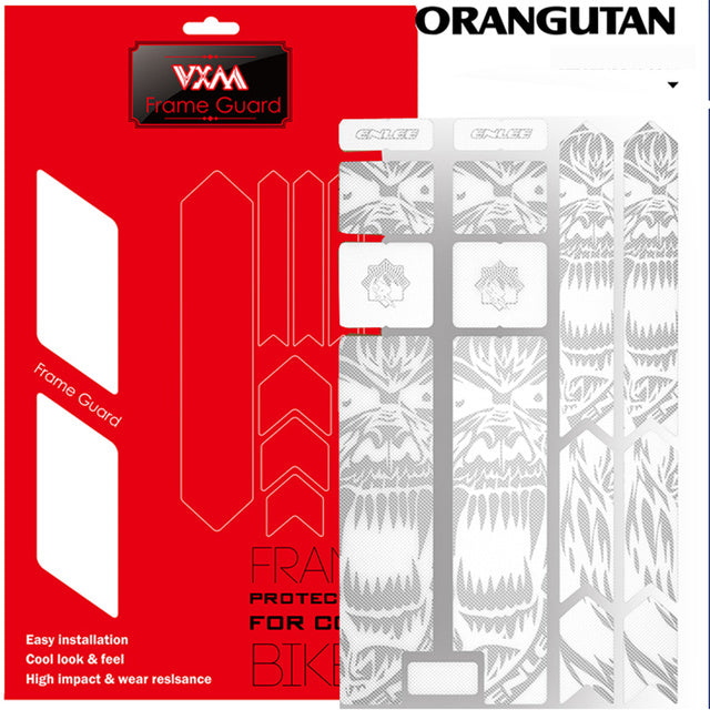 VXM 3D Mountain Bike Scratch-Resistant Protect Frame Protector Removeable Sticker Road Bicycle Paster Guard Cover For YT Capra