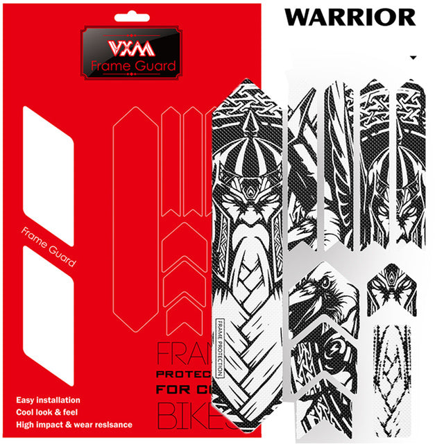 VXM 3D Mountain Bike Scratch-Resistant Protect Frame Protector Removeable Sticker Road Bicycle Paster Guard Cover For YT Capra