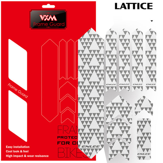 VXM 3D Mountain Bike Scratch-Resistant Protect Frame Protector Removeable Sticker Road Bicycle Paster Guard Cover For YT Capra