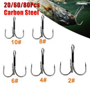 Fishing Hook 20/60/80pcs 2/4/6/8/10