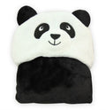 Lovely fleece baby bath towel cute animal shape kid hooded baby towel bathrobe cloak baby receiving blanket  neonatal hold to be