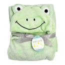 Lovely fleece baby bath towel cute animal shape kid hooded baby towel bathrobe cloak baby receiving blanket  neonatal hold to be