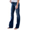 Skinny Flared Jeans Women's Fashion Denim  Pants Bootcut Bell Bottoms Stretch Trousers Women Jeans Woman Jeans Low Rise Jeans