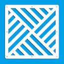 12 pcs 29cmX29cm of home decoration fashion openwork pattern hanging screen partition partition panel room home decoration white