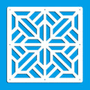 12 pcs 29cmX29cm of home decoration fashion openwork pattern hanging screen partition partition panel room home decoration white