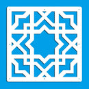 12 pcs 29cmX29cm of home decoration fashion openwork pattern hanging screen partition partition panel room home decoration white