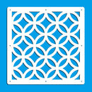 12 pcs 29cmX29cm of home decoration fashion openwork pattern hanging screen partition partition panel room home decoration white