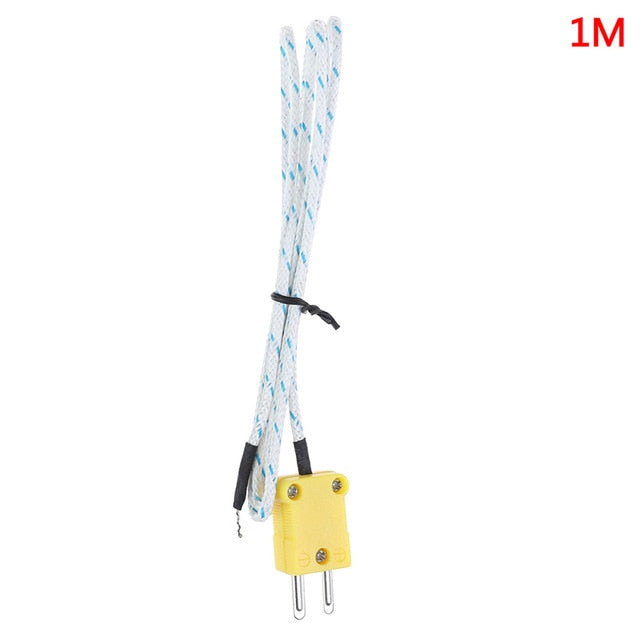 1Pcs High Quality Wire Temperature Test K-type TP-01 Thermo Sensor Probe For TM-902C TES-1310