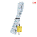 1Pcs High Quality Wire Temperature Test K-type TP-01 Thermo Sensor Probe For TM-902C TES-1310