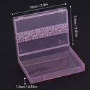 10/14/20/48 Holes Nail Drill Bits Holder Empty Storage Box Manicure Milling Container Cuticle Accessories Acrylic Cover Tools