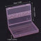 10/14/20/48 Holes Nail Drill Bits Holder Empty Storage Box Manicure Milling Container Cuticle Accessories Acrylic Cover Tools