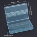 10/14/20/48 Holes Nail Drill Bits Holder Empty Storage Box Manicure Milling Container Cuticle Accessories Acrylic Cover Tools