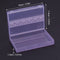 10/14/20/48 Holes Nail Drill Bits Holder Empty Storage Box Manicure Milling Container Cuticle Accessories Acrylic Cover Tools