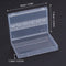 10/14/20/48 Holes Nail Drill Bits Holder Empty Storage Box Manicure Milling Container Cuticle Accessories Acrylic Cover Tools