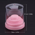 10/14/20/48 Holes Nail Drill Bits Holder Empty Storage Box Manicure Milling Container Cuticle Accessories Acrylic Cover Tools