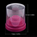 10/14/20/48 Holes Nail Drill Bits Holder Empty Storage Box Manicure Milling Container Cuticle Accessories Acrylic Cover Tools