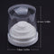 10/14/20/48 Holes Nail Drill Bits Holder Empty Storage Box Manicure Milling Container Cuticle Accessories Acrylic Cover Tools