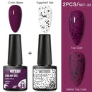 Mtssii Gel Nail Polish Quail Egg Effect Varnishes For Nails Art Eggshell Hybrid Design Base And Top Coat For Gel Polish 6ml