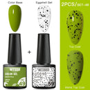 Mtssii Gel Nail Polish Quail Egg Effect Varnishes For Nails Art Eggshell Hybrid Design Base And Top Coat For Gel Polish 6ml