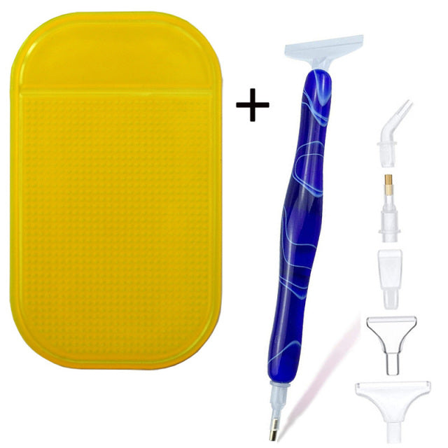 Anti-Slip Sticky Mat for Diamond Painting DIY Tool Diamonds Tray Holder Idea for Holding Tray 5D Diamond Embroidery Accessories