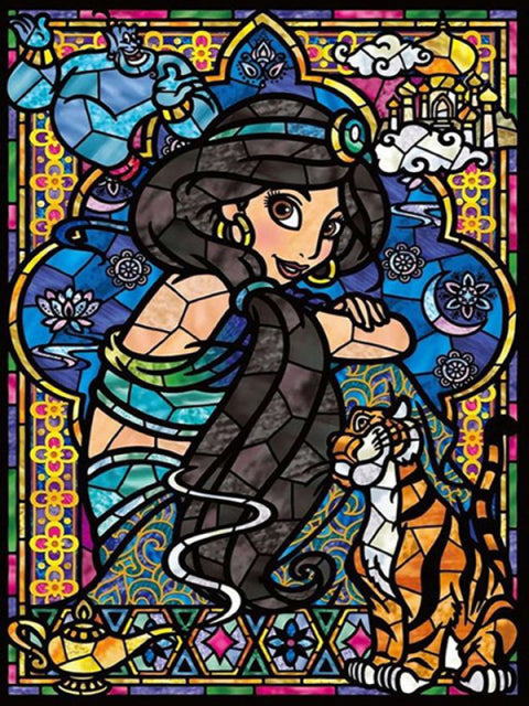 Disney Diamond Painting Cartoon Characters Set Hobby Art 5D DIY Full Drill Fairy Princess Square Round Mosaic Home Decoration