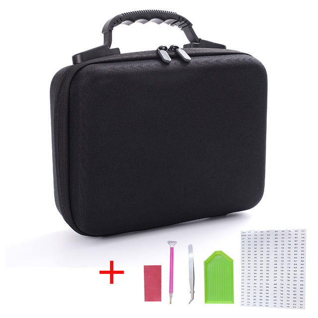 15/30/60/120/140 Bottles Storage Box 5D Diamond Painting Accessories Tools Container Bag Carry Case Embroidery Mosaic органайзер